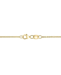 Effy Collection Emerald (3/4 ct. t.w.) and Diamond (1/2 ct. t.w.) Pendant Necklace in 14k Yellow Gold