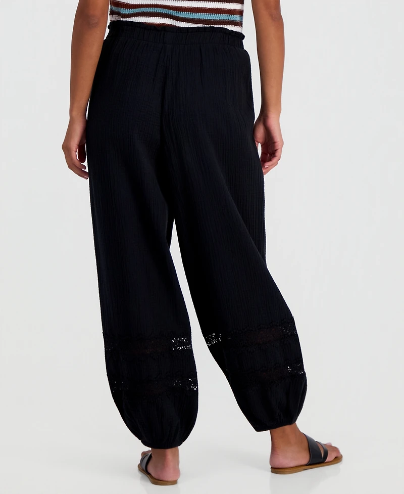 And Now This Petite Cotton Gauze Balloon Pants, Macy's Exclusive