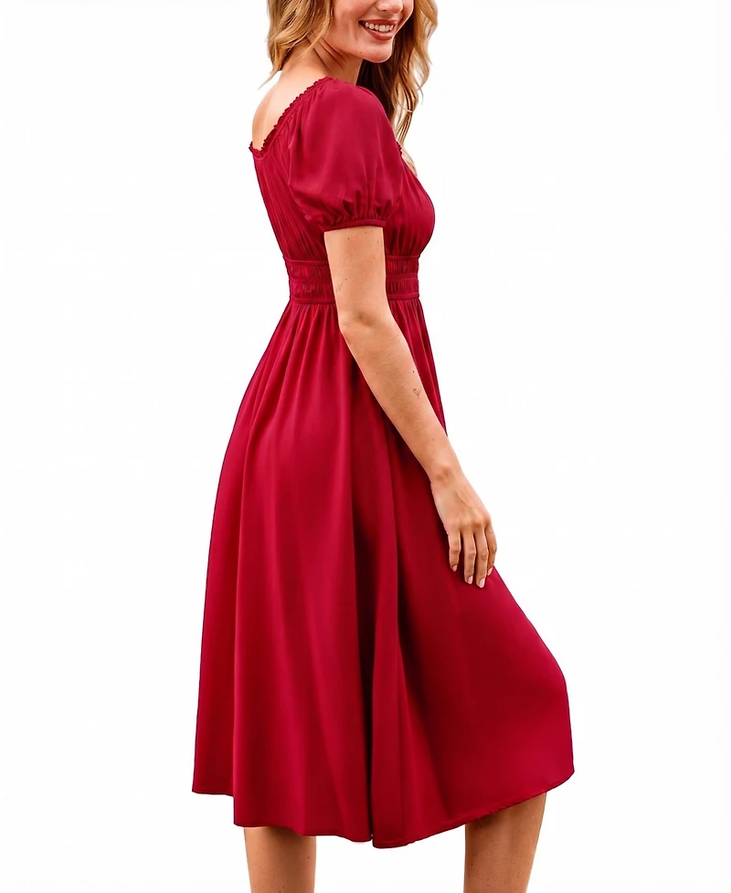 Cupshe Women's Stuff of Dreams Midi Beach Dress
