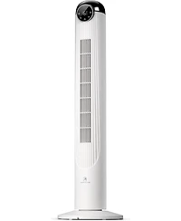 Antarctic Star 42-Inch Quiet Oscillating Tower Fan with Remote and Washable Grille