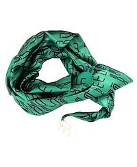 Dai Moda Dm Logo Versa Scarf with logo hardware