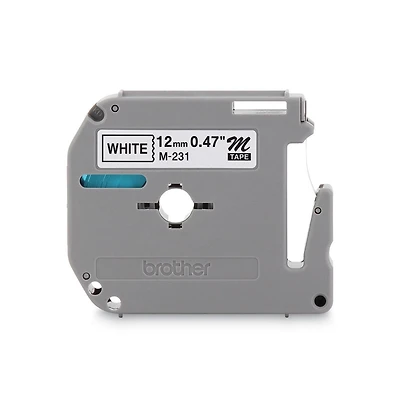 Brother P-Touch M231 M Series Tape Cartridge for P-Touch Labelers