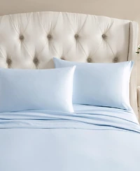 Laura Ashley Solid Satin Bliss Pillowcase Pair