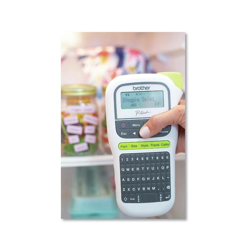 Brother P-Touch Pt-H110 2 Lines Easy Portable Label Maker