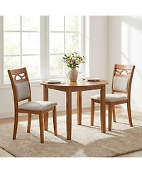 Slickblue Dining Room Chairs Set of 2 Cushioned Seat for Kitchen Use