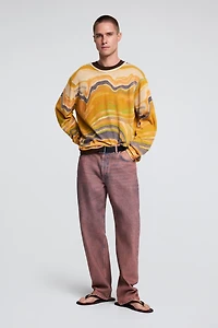 Desigual Men's Abstract printed sweater