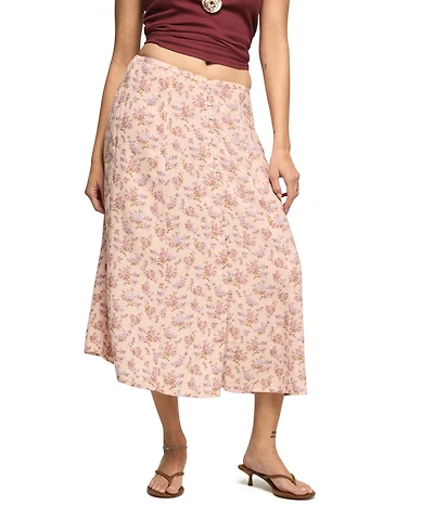 Lucky Brand Women's Simone Midi Skirt