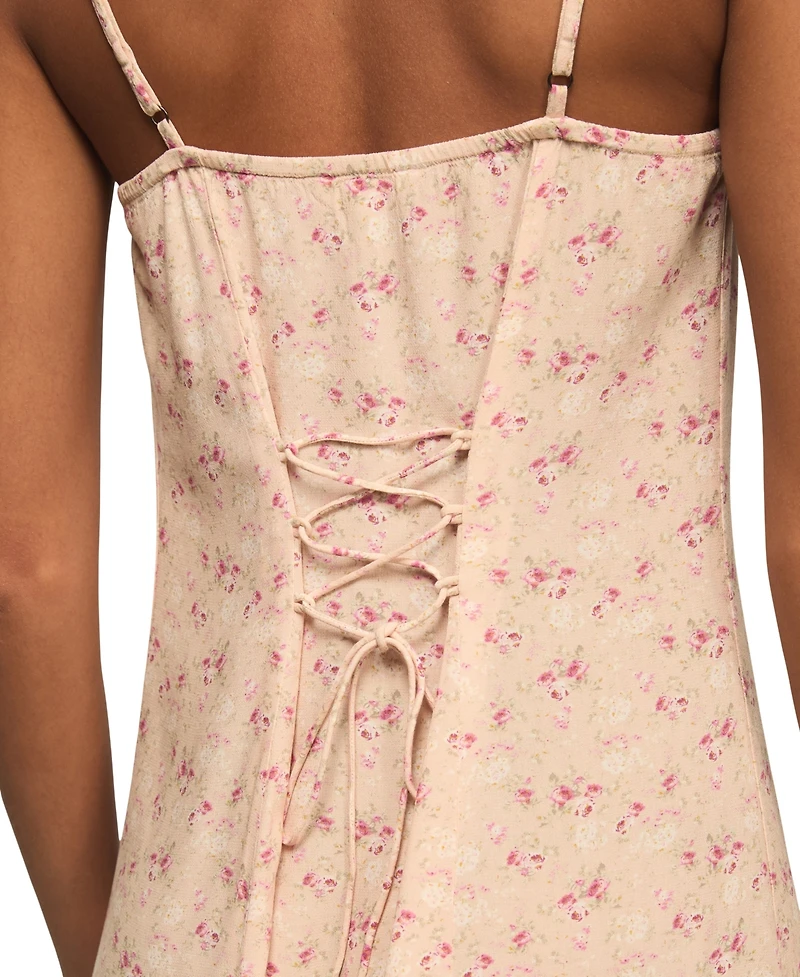 Lucky Brand Women's Printed Simone Slip Dress