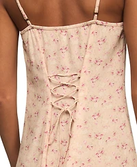 Lucky Brand Women's Printed Simone Slip Dress