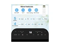 Mecale 14000 Btu Inverter Portable Air Conditioner with WiFi