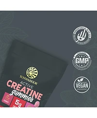 Sunwarrior Active Creatine Gummies Strawberry 5g Creatine 90 Count