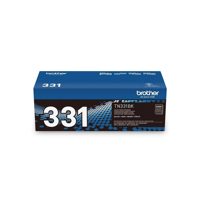 Brother TN331BK 2500 Page-Yield Toner