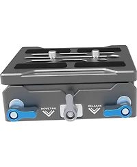 Kondor Blue Lws Arri Bridge Plate with Riser Plate for C70/Bmpcc 6K Pro/Ursa Mini/FX6/Venice, Space