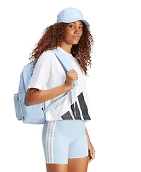adidas Women's Cotton Logo Boxy Short-Sleeve T-Shirt