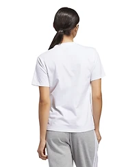 adidas Women's Crewneck Short-Sleeve Cotton T-Shirt