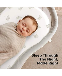 KeaBabies Soft Soothe Organic Cotton 2 Pack Bassinet Sheets, Halo BassiNest Hourglass 30" x 18"