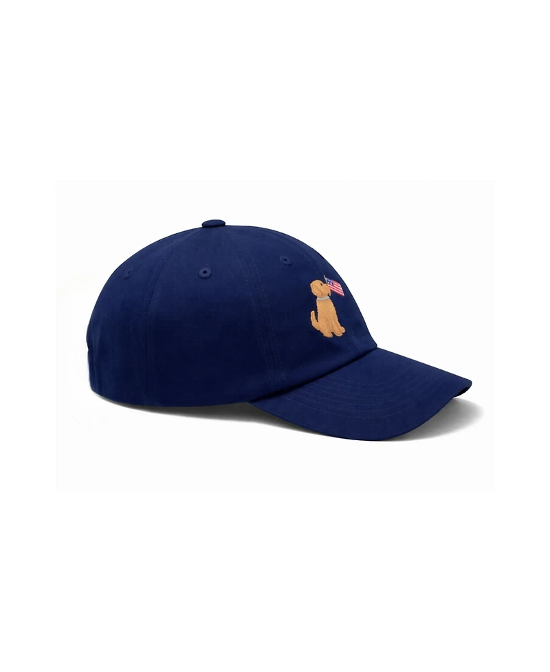 Bits and Bows Little/Big Unisex American Dog Baseball Hat