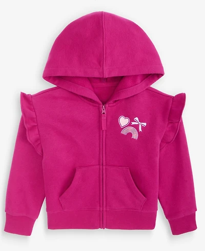Epic Threads Toddler Girls' (12M-5T) Trio Fleece Zip Hoodie, Macy's Exclusive