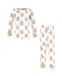 Hudson Baby Toddler Boys Cotton Pajama Set, Gingerbread