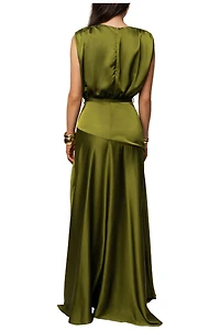 Jluxlabel Women's Amalia Satin Maxi Dress