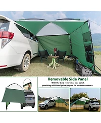Naturehike Lightweight Car Side Tent for Suv Camping Vehicle Awning Truck Canopy Car Tent for Van Mpv Rv Jeep Outdoor Travel