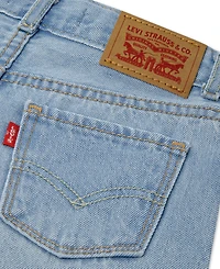 Levi's Girls' 7-16 Embroidered High Rise Baggy Jeans