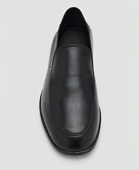 Mango Men's Leather Loafers