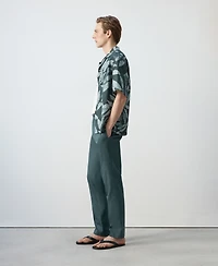 Mango Men's Regular-Fit Lyocell Pants