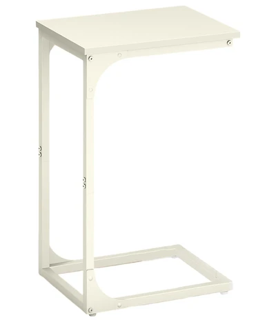Slickblue Space Saving C Shaped End Table for Couch and Bedroom Use