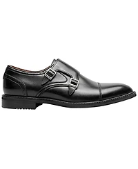 Stacy Adams Men's Boswell Cap Toe Double Monk Strap Shoe