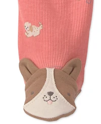 Carter's Baby Girls' 2-Way Zip Sleep & Play
