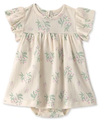 Carter's Baby Girls' Floral Long-Sleeve Dress 2-Piece Set