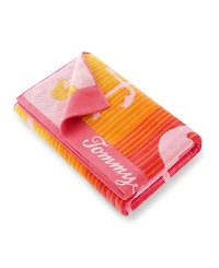 Tommy Bahama Flamingo Sunrise Yarn Dyed Beach Towel, 36" x 68"