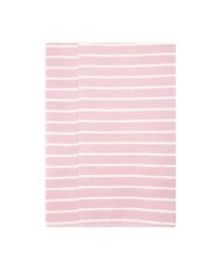 Hudson Baby Girl Cotton Poly Flannel Burp Cloths -Pack, Soft Pink Floral