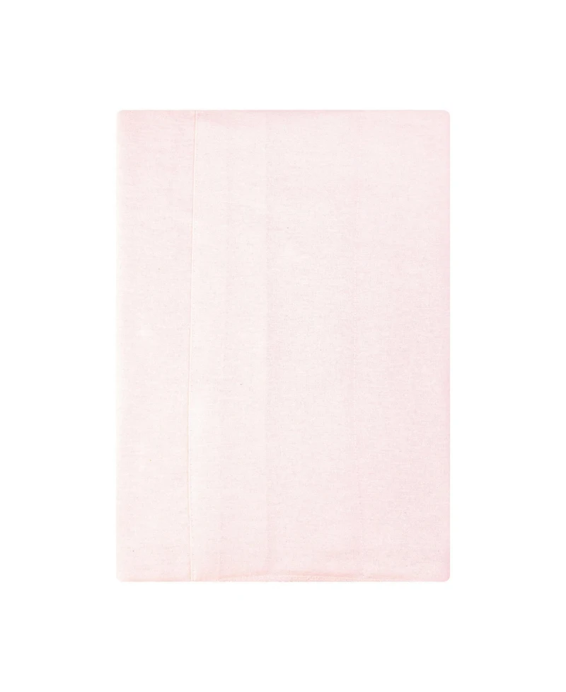 Hudson Baby Girl Cotton Poly Flannel Burp Cloths -Pack, Loves Me Deerly