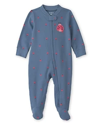 Carter's Baby Girl's Ladybug Snug Fit Sleep & Play