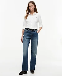 Tommy Hilfiger Women's Relaxed-Fit Straight Leg Jeans