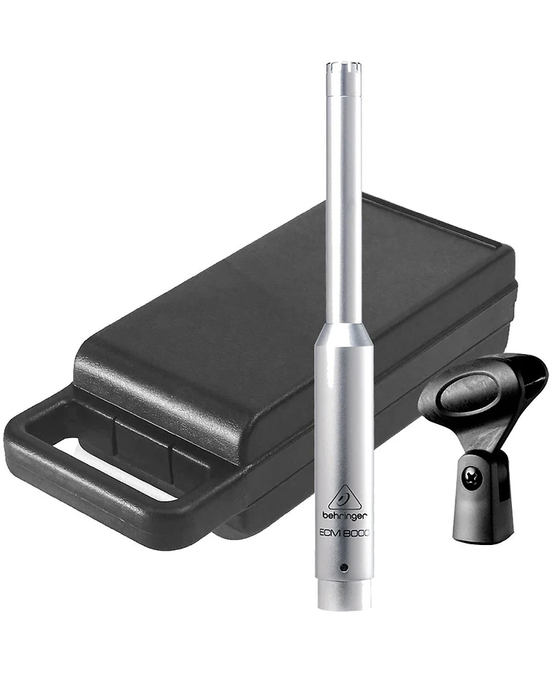 Behringer ECM8000 Ultra-Linear Omni-Directional Measurement Condenser Microphone, Bundle with 10' Xlr Microphone Cable