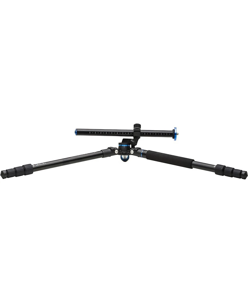 Benro Go Plus FGP18A 4-Section Aluminum Travel Tripod with Integrated Monopod, 60.6" Maximum Height
