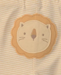 Carter's Baby Girl's or Boy's Lion Bodysuit & Pant 3-Piece Set