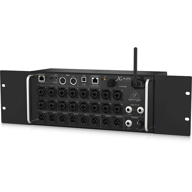 Behringer XAir XR18 18-Channel 12-Bus Wireless Digital Mixer for iPad/Android Tablet