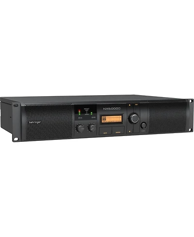 Behringer NX6000D Ultra-Lightweight 6000-Watt Class-d Power Amplifier with Dsp Control and SmartSense Loudspeaker Impedance Compensation