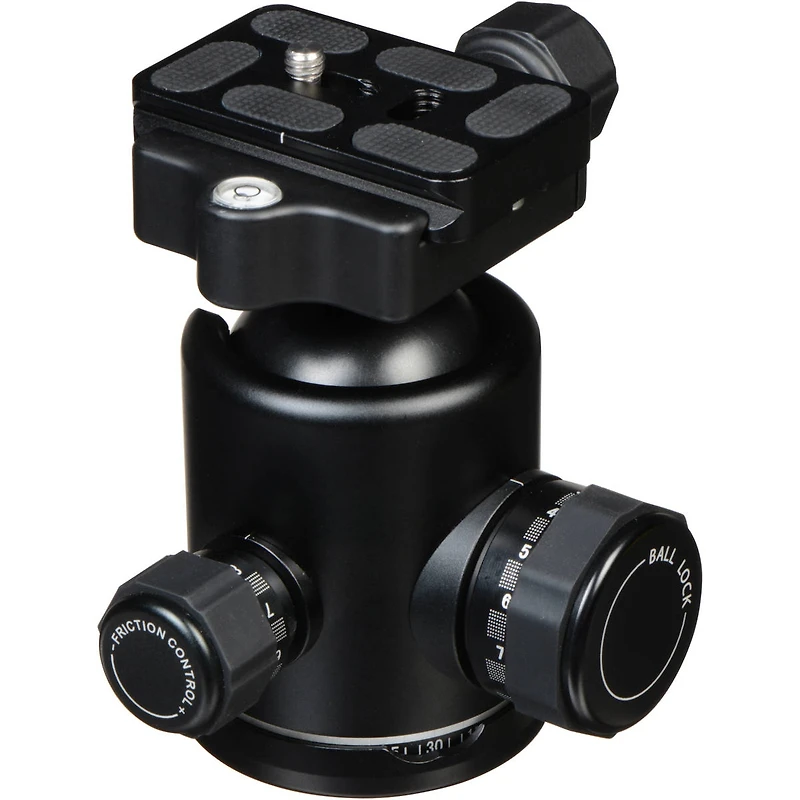 Benro B3 Triple Action Quick Release Ballhead, 66lbs Maximum Load