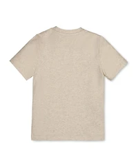 Hope and Henry Little Big Boys' Organic Short Sleeve Henley Tee