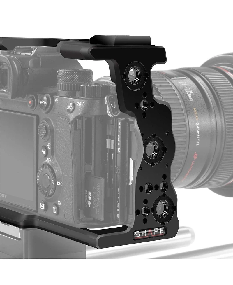 Shape Cage with Matte Box and Follow Focus for Sony Alpha a7R Iv Camera