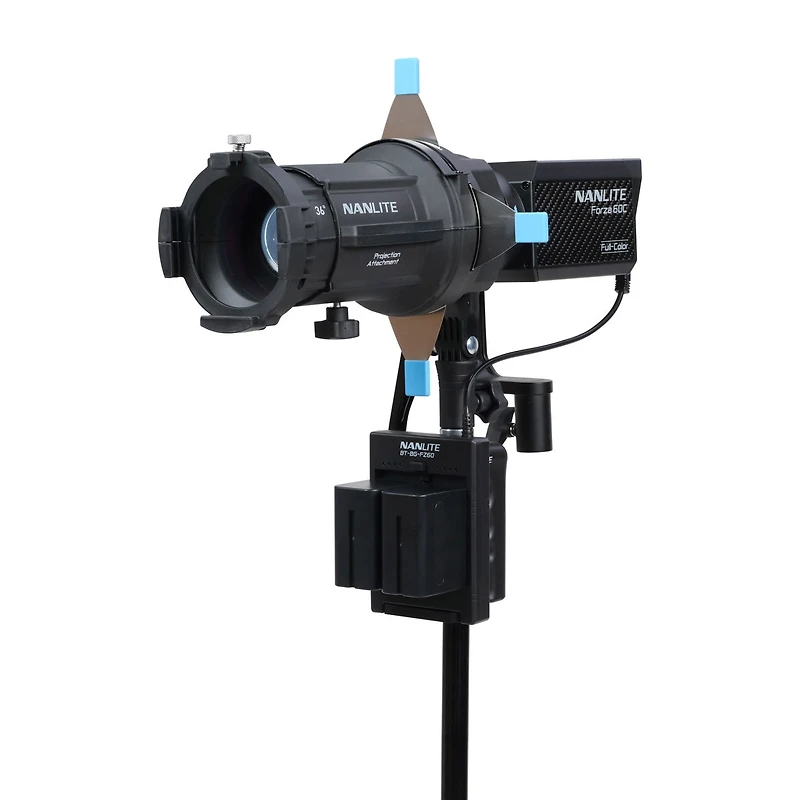 Nanlite Forza 60C 88W Rgblac Led Spotlight with Projection Attachment Kit