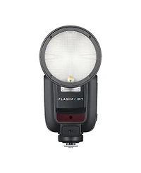 Flashpoint X100 Ttl R2 On Camera Li-on Round Head Flash For Canon with Round Head Flash Accessory Kit