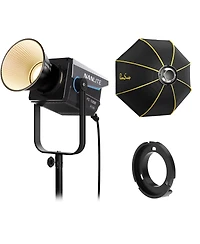 Nanlite Fc-720 750W Bi-Color Led Spotlight, Bundle with ParaSnap 36" Octa NewGen Softbox and Ota-F1 Adapter