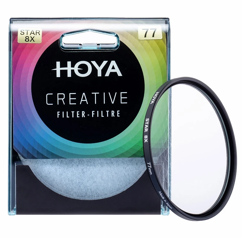 Hoya 82mm Creative Star 8X Cross Screen Glass Filter