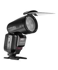 Flashpoint X100 Ttl R2 On Camera Li-on Round Head Flash For Nikon with Round Head Flash Accessory Kit